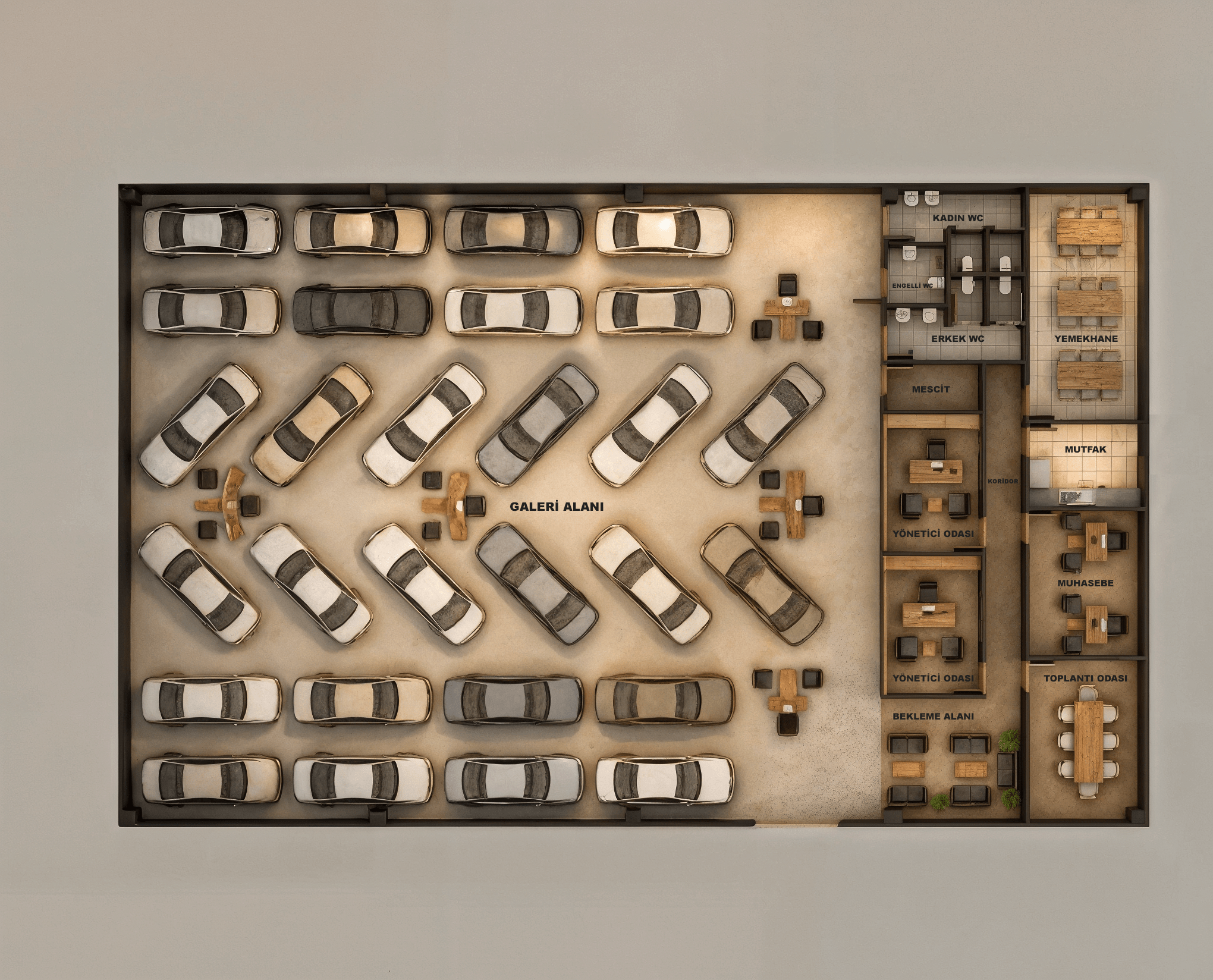 Adıyaman Otokoç Bayi Binası - Görsel