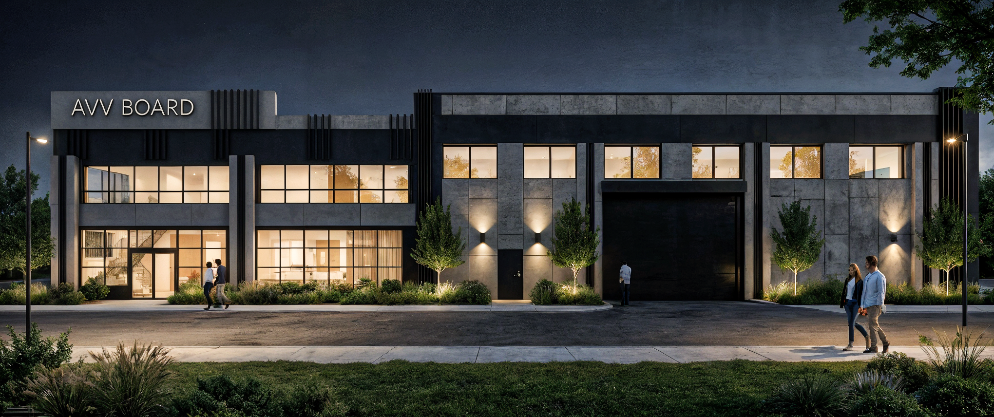 AVV BOARD FABRİKA BİNASI